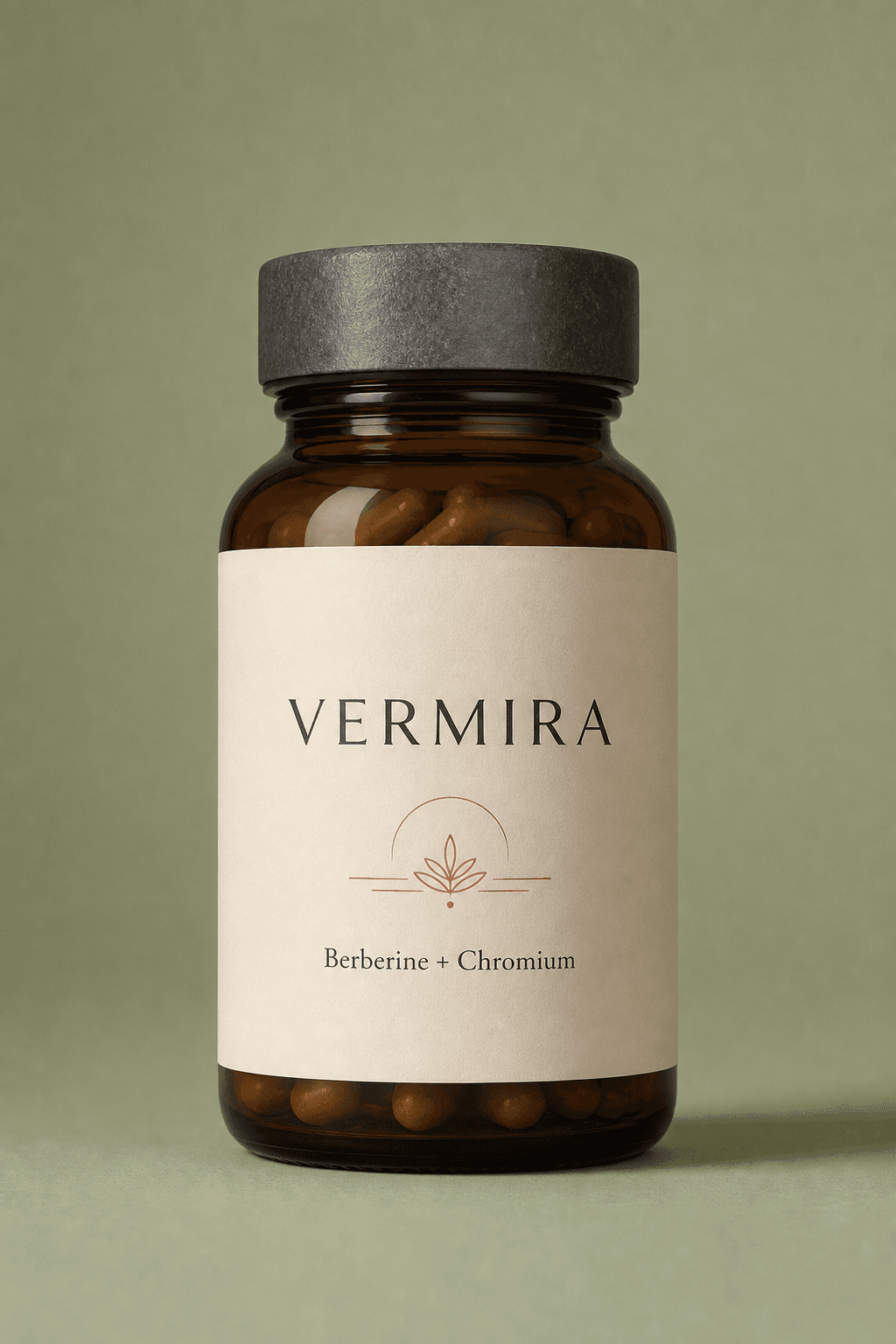 Vermira Berberine + Chromium packaging concept