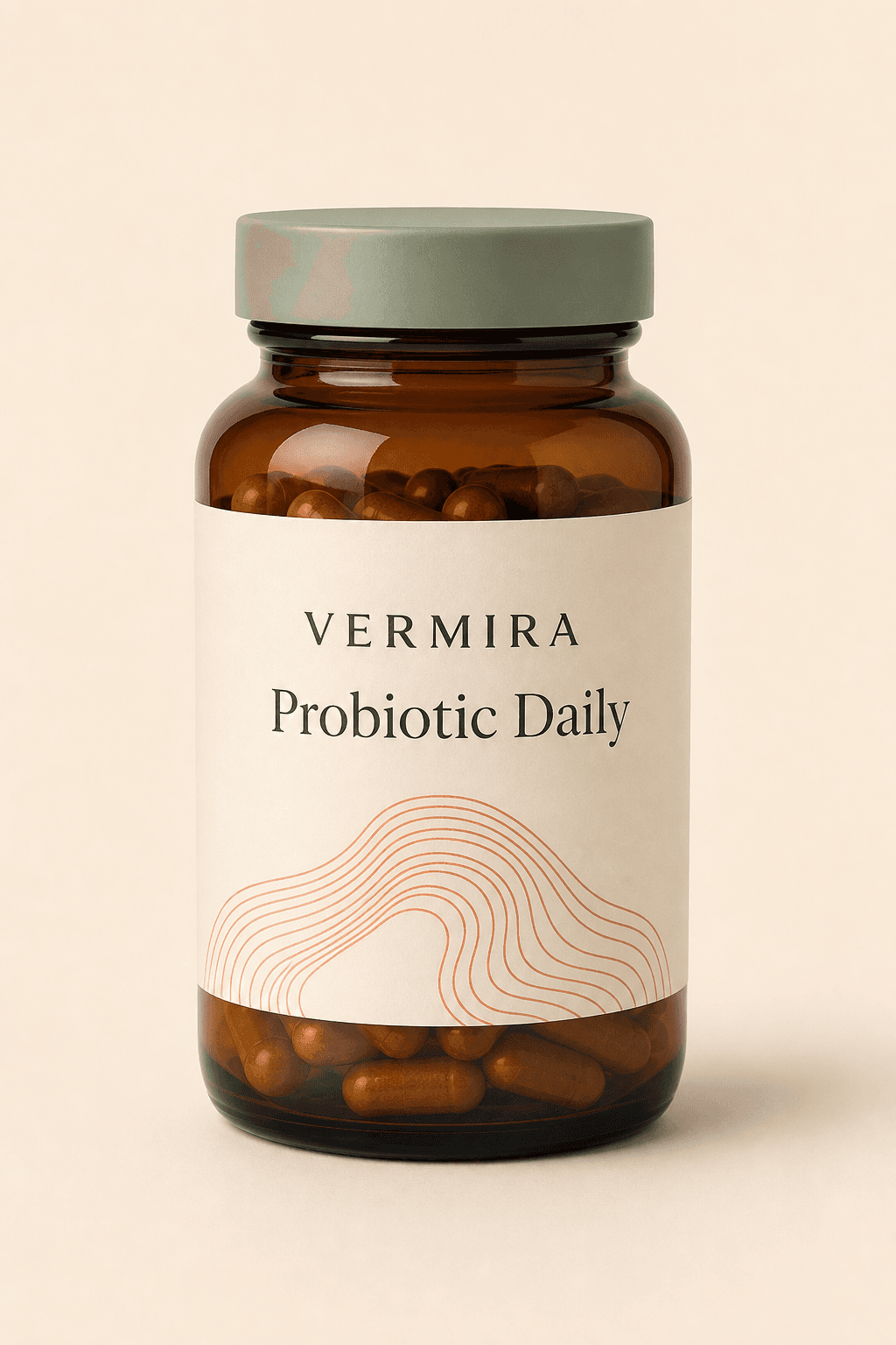 Vermira Probiotic Daily packaging concept